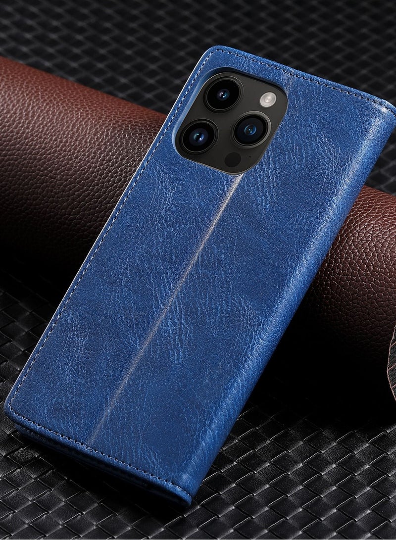 Suteni Flip Cover Card Slots Leather Phone Case for iPhone - Image 2