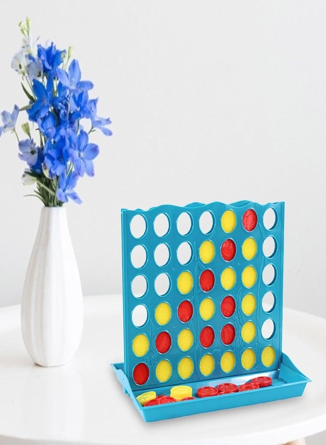 JOYCY Line-Up 4 Game | Classic 2-Player Strategy with Yellow and Red Discs | Vertical Connect Game for Kids and Families | Educational Fun Travel Game - Image 5