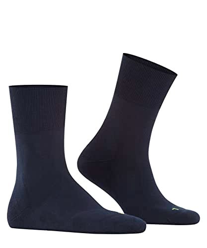 FALKE Unisex Run Socks, Light Cushion, Sporty, Classic Athleisure, Lightweight, Breathable, Skin-Friendly, Cotton, Blue (Marine 6120), 10.5-11.5, 1 Pair - Image 4