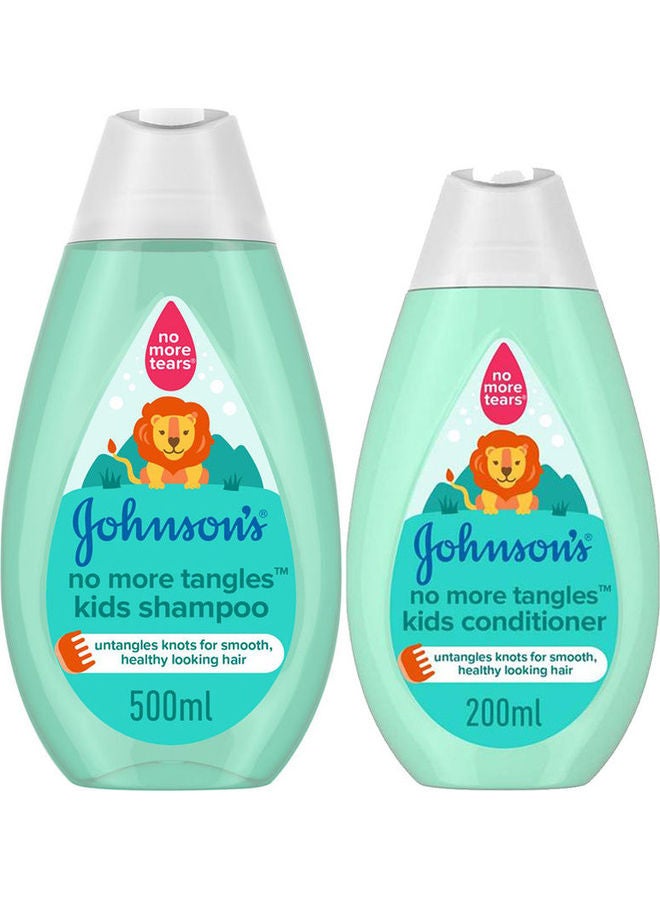 Johnson's 2-Piece No More Tangles Kid's Shampoo With Conditioner - Image 1