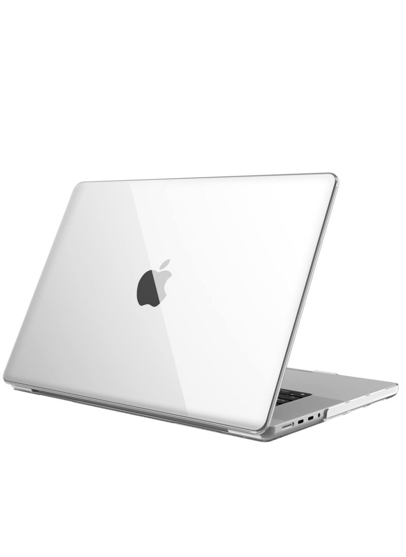 Generic - Hard Shell Case Protective Snap On Cover Compatible with MacBook Pro 16 inch Case 2023-2021 Model A2780 A2485 M2 M1 Pro/Max Clip Full Protection Plastic Hard Shell Case - Image 1