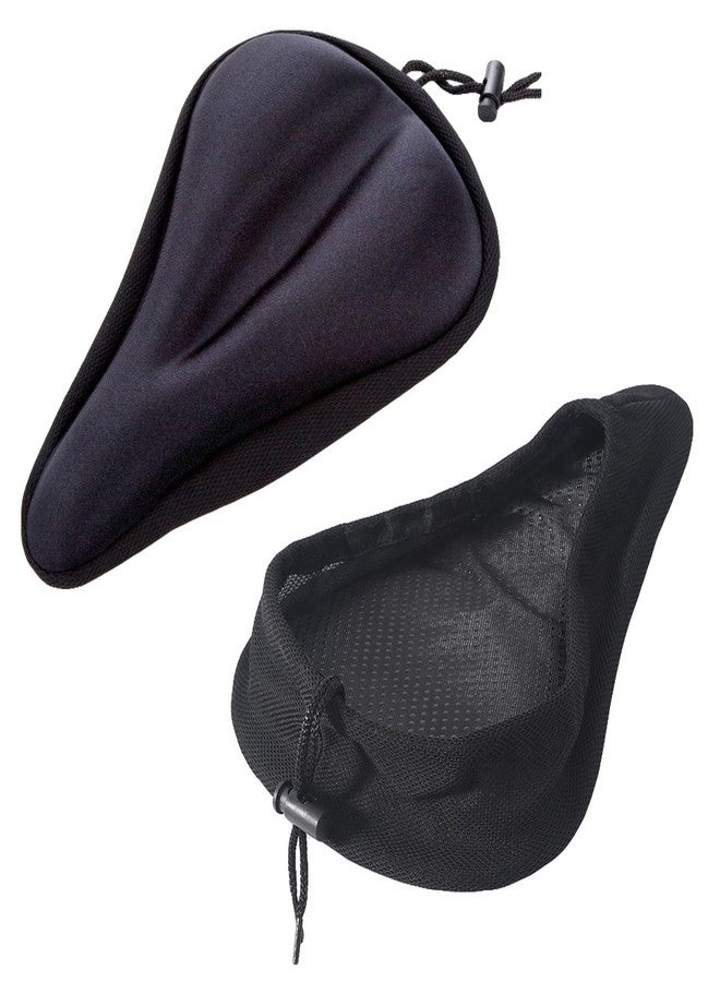 SquEqu Exercise Bike Seat Cushion Gel Padded Stationary Bike Seat Cover Comfortable Saddle Cushion for Schwinn Fitness IC Indoor Cycling Bike Smart Fitness Bike Indoor Cycling Bikes Studio Cycle