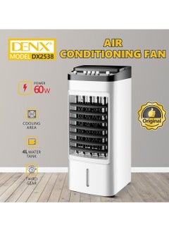 Denx Multifunctional portable desert air conditioner with a 4-liter tank capacity and three different speeds for humidifying and purifying the air.  - Image 4