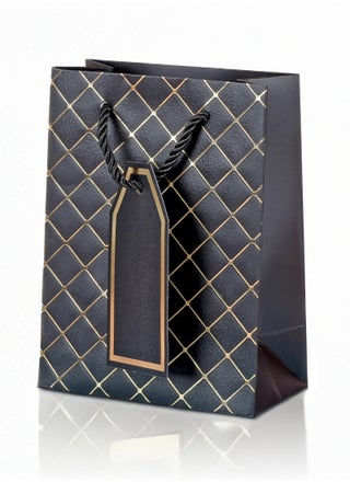 Luxury Small Paper Gift Bag - Black