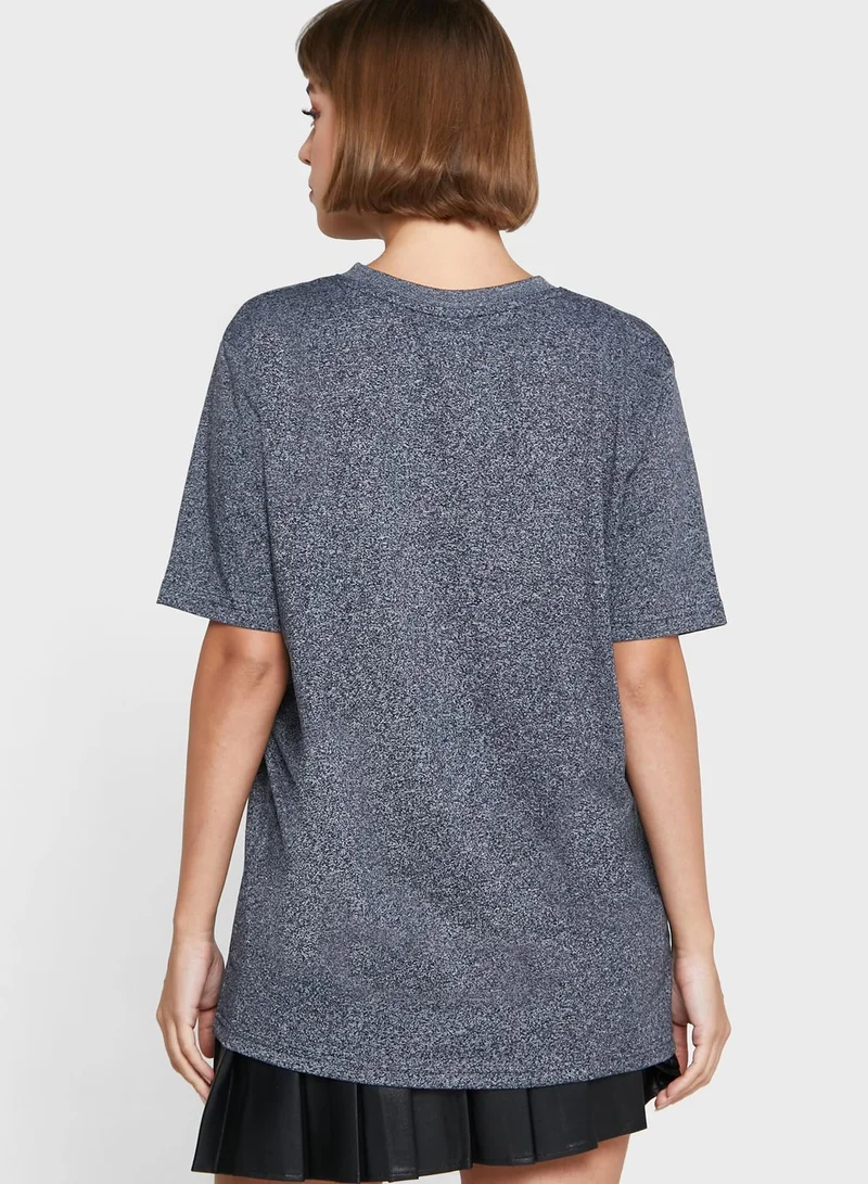 Ginger Graphic Melange T-Shirt