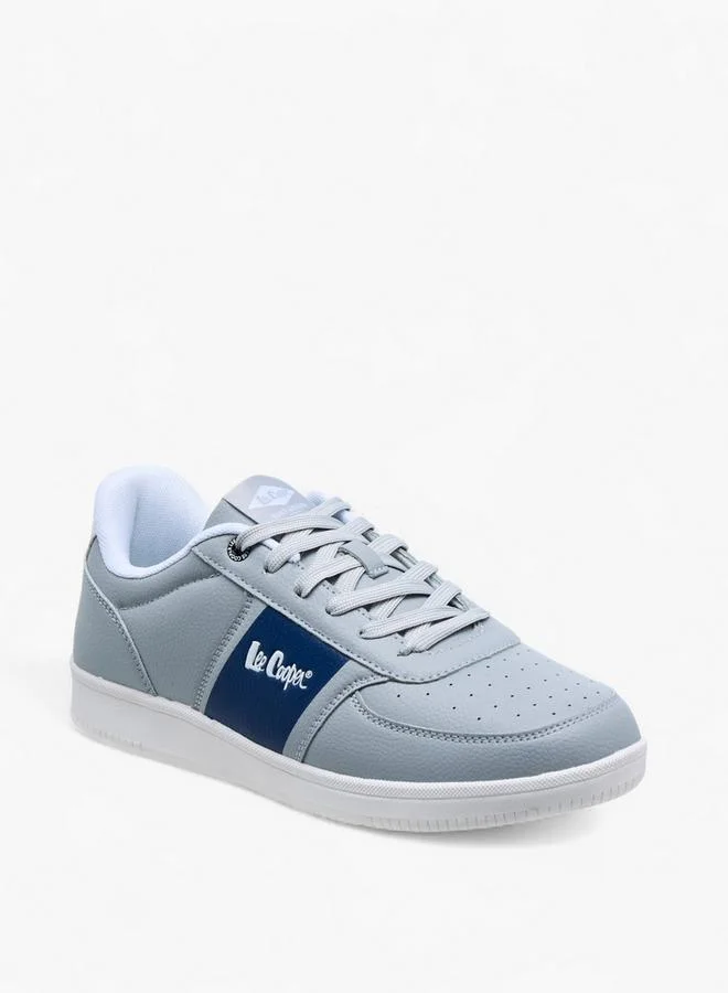 Lee Cooper Men's Panelled Lace-Up Sneakers