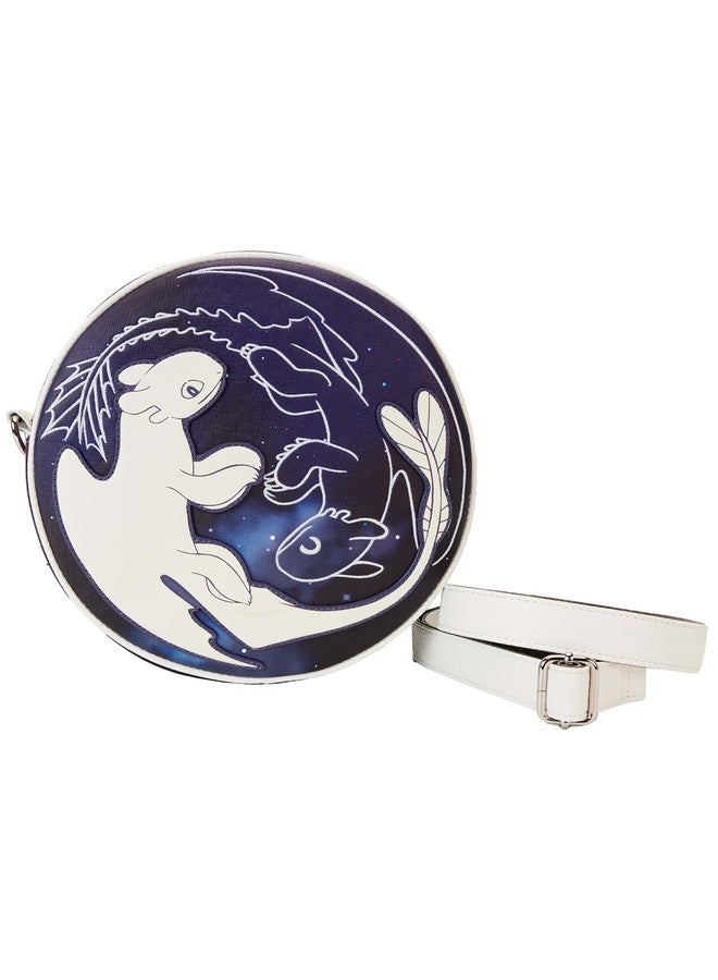 Loungefly Dreamworks How To Train Your Dragon Furies Crossbody Bag Blue, Blue, One Size - Image 1