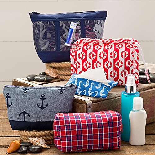 Simplicity Assorted Cosmetic Tote Bag Packet, Code 9310 Sewing Pattern, One Size, White - Image 5