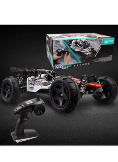 Generic 4WD 40 KM/H High-Speed Racing Buggy Vehicle 1:12 Ratio Independent Shock Absorber Brake Alloy Frame PVC Shell Headlight Off-Road RC Car Kids Boys Girls Xmas Birthday Gift  - Image 3
