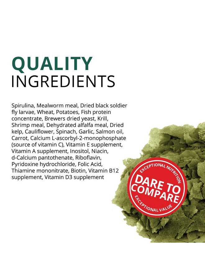 فلوفال طعام أسماك Fluval Bug Bites مع سبيرولينا، رقائق للأسماك الصغيرة إلى المتوسطة الحجم، 1.59 أونصة، A7355 - Image 4