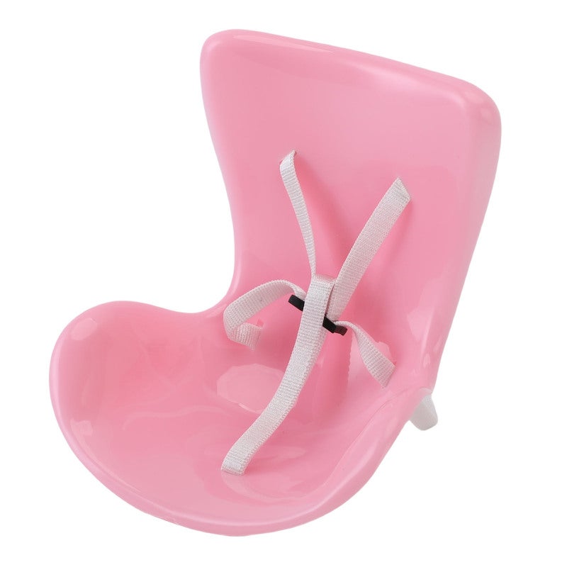 Doll Car Seat: Roseate Premium Plastic Compact Design - Secure Belt Car Air Vent Doll Seat for Car Decoration, Doll Travel & Plush Toy Display - Image 5