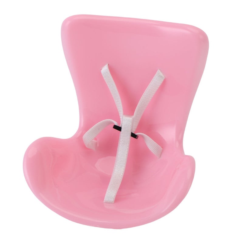 Doll Car Seat: Roseate Premium Plastic Compact Design - Secure Belt Car Air Vent Doll Seat for Car Decoration, Doll Travel & Plush Toy Display - Image 2