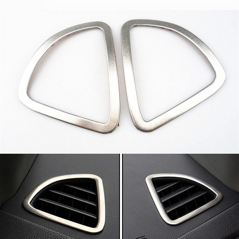 QASULER Stainless Steel Air Vent Trim for Mitsubishi ASX - Image 2