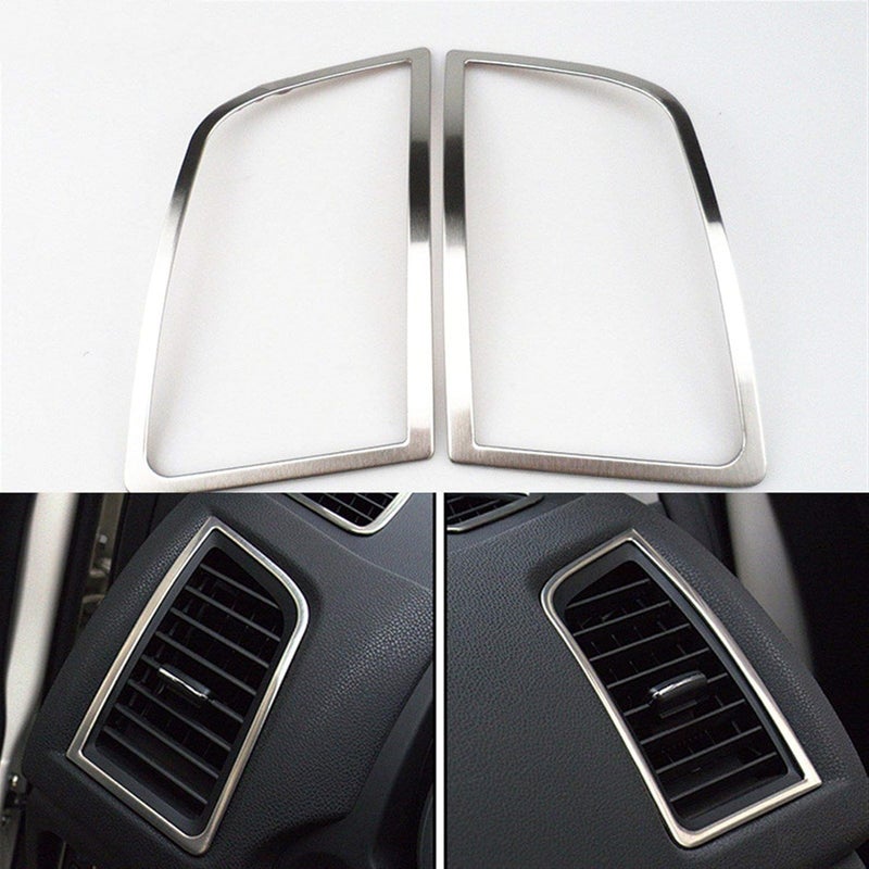QASULER Stainless Steel Air Vent Trim for Mitsubishi ASX - Image 3