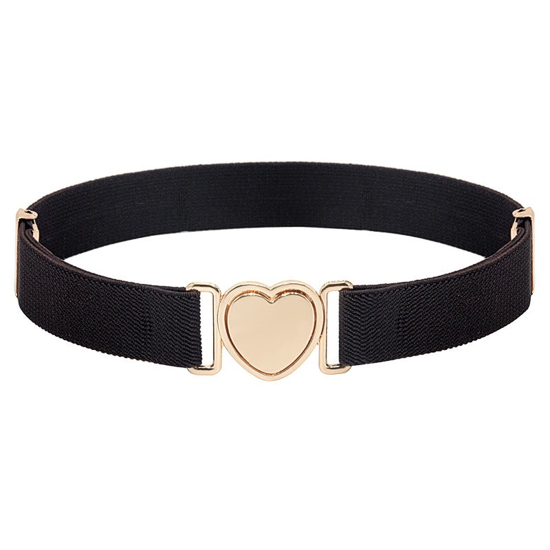 Children'S Belts, Girls' Decorative Skirts, Elastic Men'S And Women'S Versatile Adjustable Elastic Casual Youth Belts - Image 1