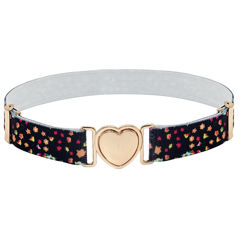 Children'S Belts, Girls' Decorative Skirts, Elastic Men'S And Women'S Versatile Adjustable Elastic Casual Youth Belts - Image 3