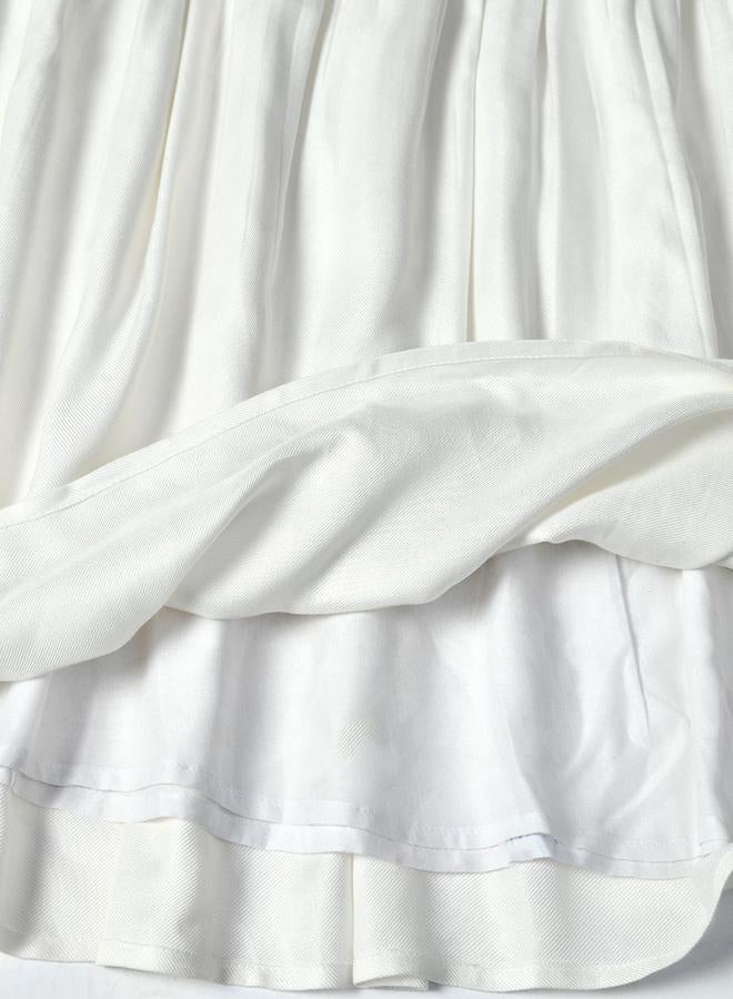 BELLA MODA Embroidered Babydoll Dress - Image 5