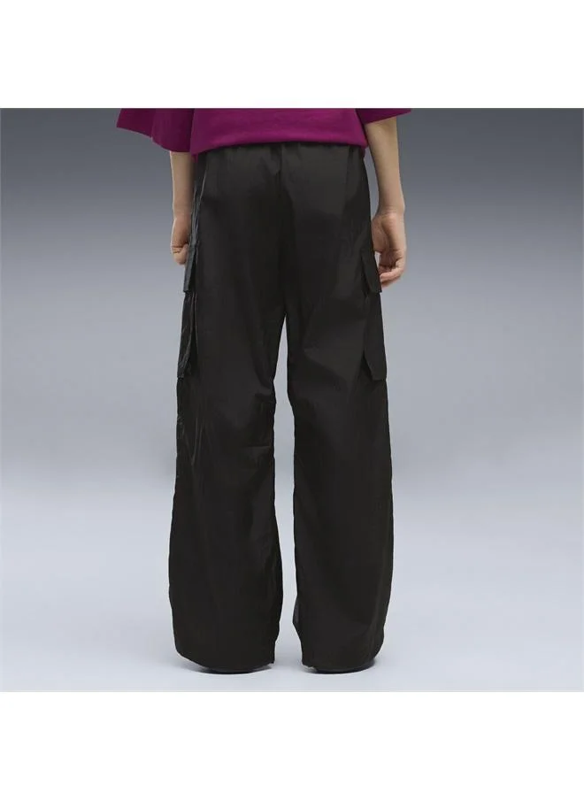 Puma Midnight Shadow Relaxed Cargo Pants Youth