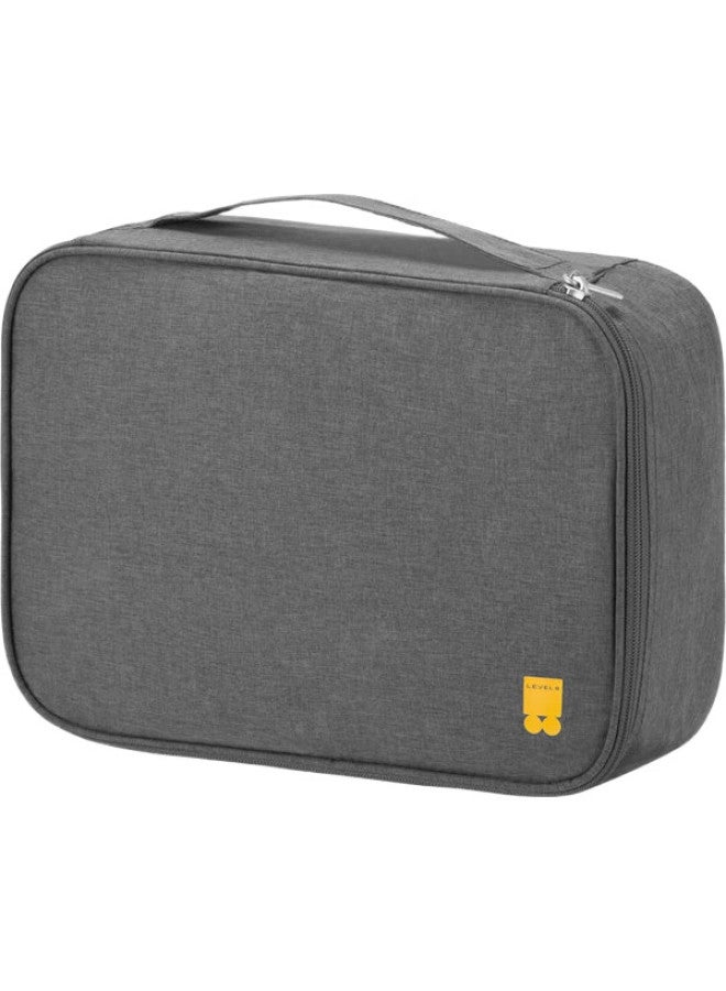 Level8 Business Travel Storage Bag, Men'S Shoe Organizer, Women'S Gray Storage Pouch, La-1935 - Image 2