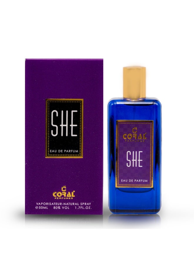 كورال عطر كورال شي للنساء – أو دو بارفان 50 مل - Image 2