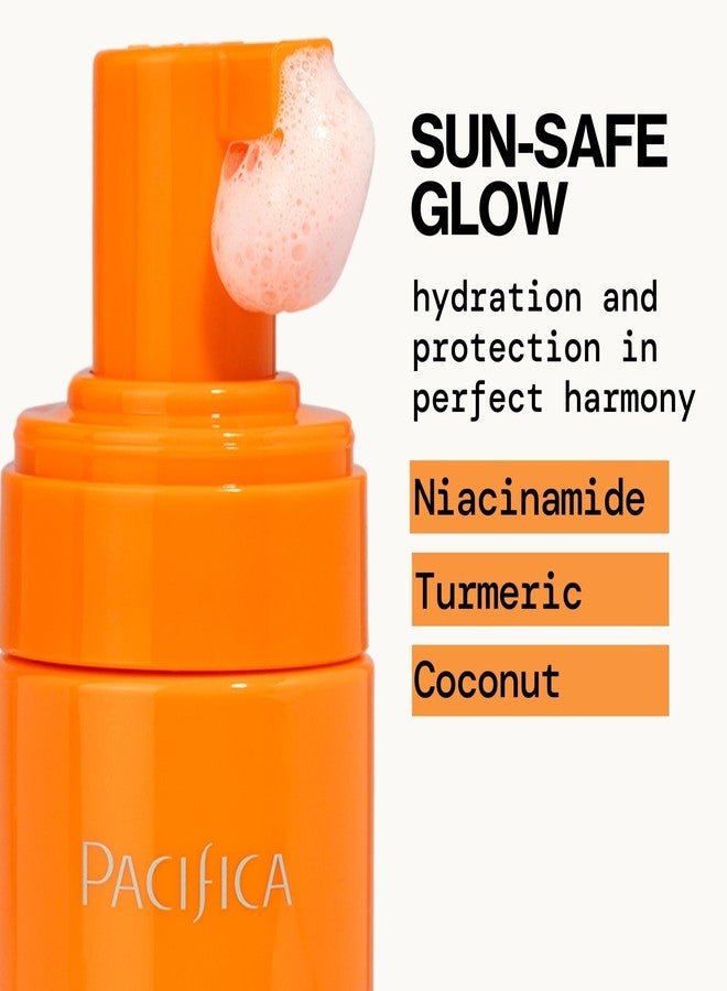 Pacifica Facial Sunscreen - Sun Dreams Illuminating SPF 30 Foam Broad Spectrum Every Day Face Lotion UVA/UVB Protection - Image 4