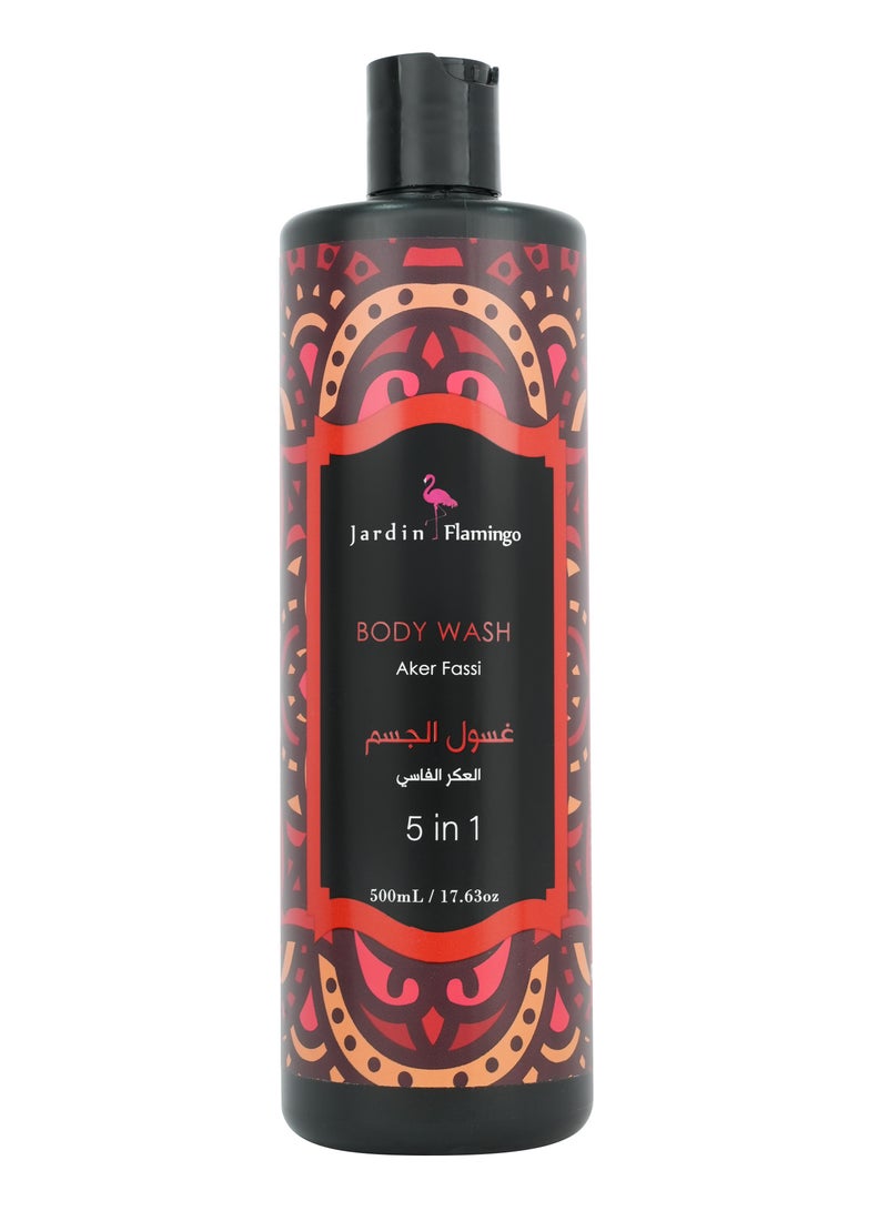 Jardin Flamingo Jardin Flamingo Aker Fassi Moisturizing Body Wash 500ml 