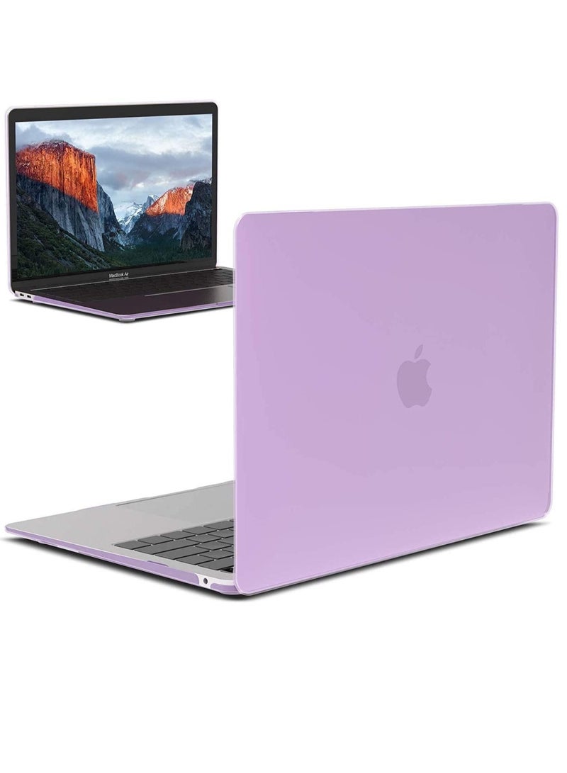 Compatible with MacBook Pro 13 inch Case 2022 2021 2020-2016 M2 M1 A2338 A2289 A2251 A2159 A1989 A1706 A1708 with/without Touch Bar Protective Plastic Hard Shell Case Cover Purple