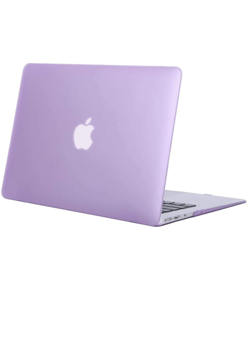 Compatible with MacBook Pro 13 inch Case 2022 2021 2020-2016 M2 M1 A2338 A2289 A2251 A2159 A1989 A1706 A1708 with/without Touch Bar Protective Plastic Hard Shell Case Cover Purple