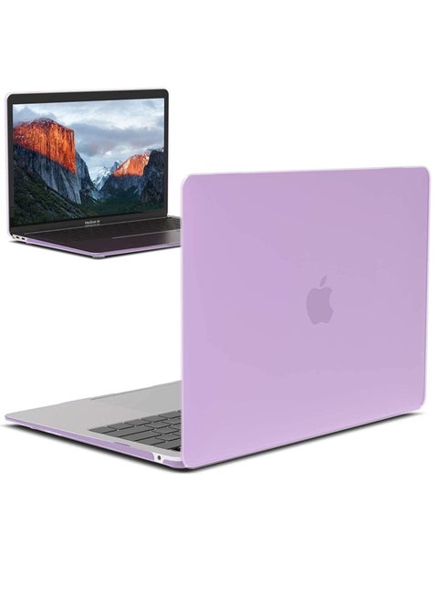 Compatible with MacBook Pro 13 inch Case 2022 2021 2020-2016 M2 M1 A2338 A2289 A2251 A2159 A1989 A1706 A1708 with/without Touch Bar Protective Plastic Hard Shell Case Cover Purple