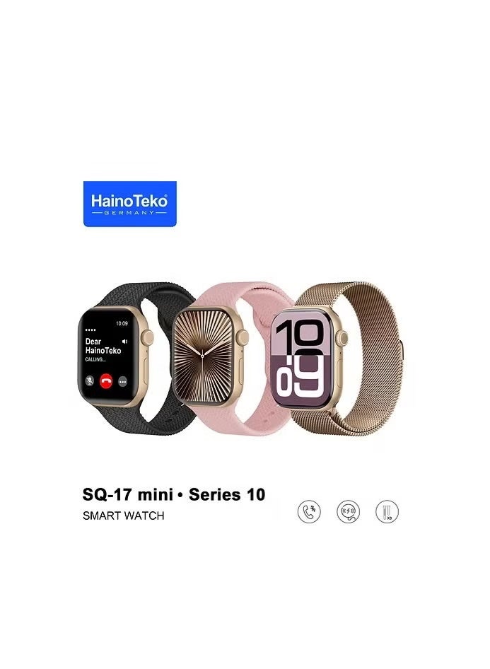 هينو تيكو ساعة هاينو تيكو الذكية SQ-17 ميني وردية - Image 1