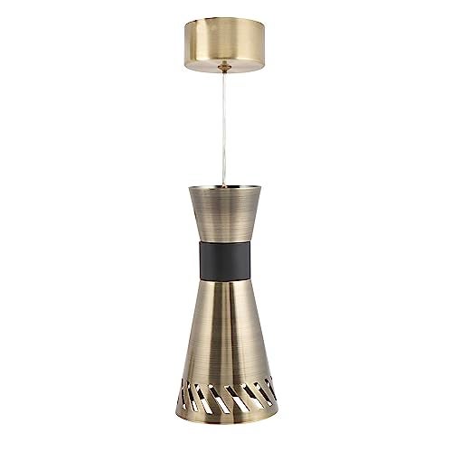 FILLISKA® Luxurious Hanging/Pendant Light (9 Watt Black & Antique Brass) - Image 2