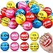 Liliful 48 Pcs Motivational Stress Balls Bulk Inspirational Squeeze Balls for Adults Anxiety Relief Fidget Toys Office Employee Gifts Classroom Rewards 22 Inch Vivid Color - Image 4