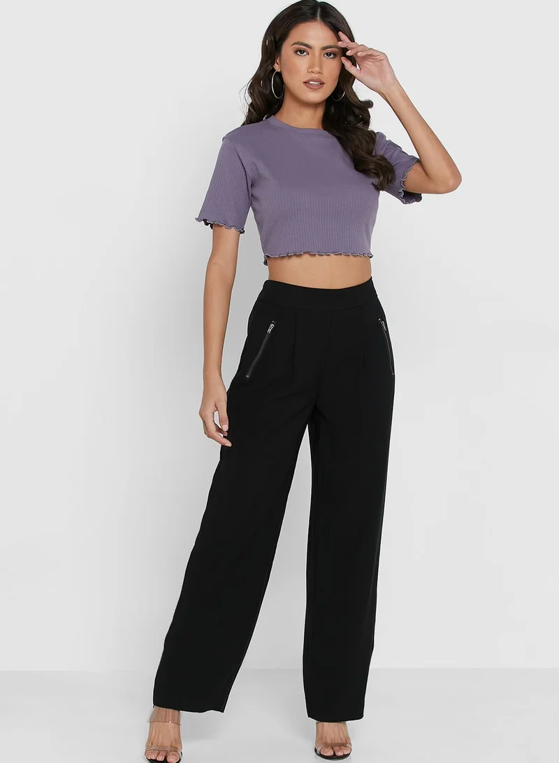 Jacqueline de Yong High Waist Tailored Pant