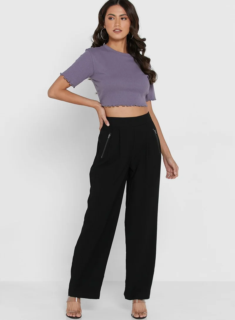 Jacqueline de Yong High Waist Tailored Pant