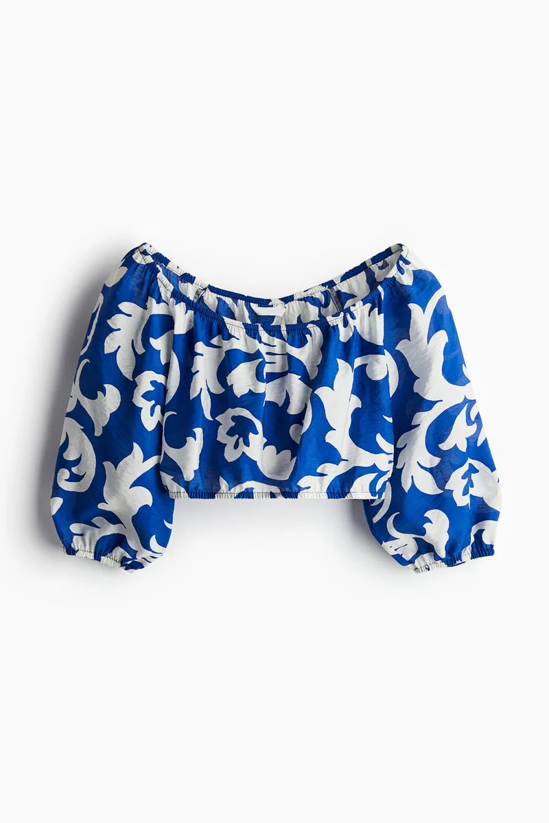 H&M Cropped Blouse