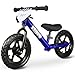 KRIDDO Toddler Balance Bike 2 Year Old Age 18 Months to 5 Years Old 12 Inch Push Bicycle with Customize Plate 3 Sets of Stickers Included Steady Balancing Gift Bike for 23 Boys Girls Blue - Image 4