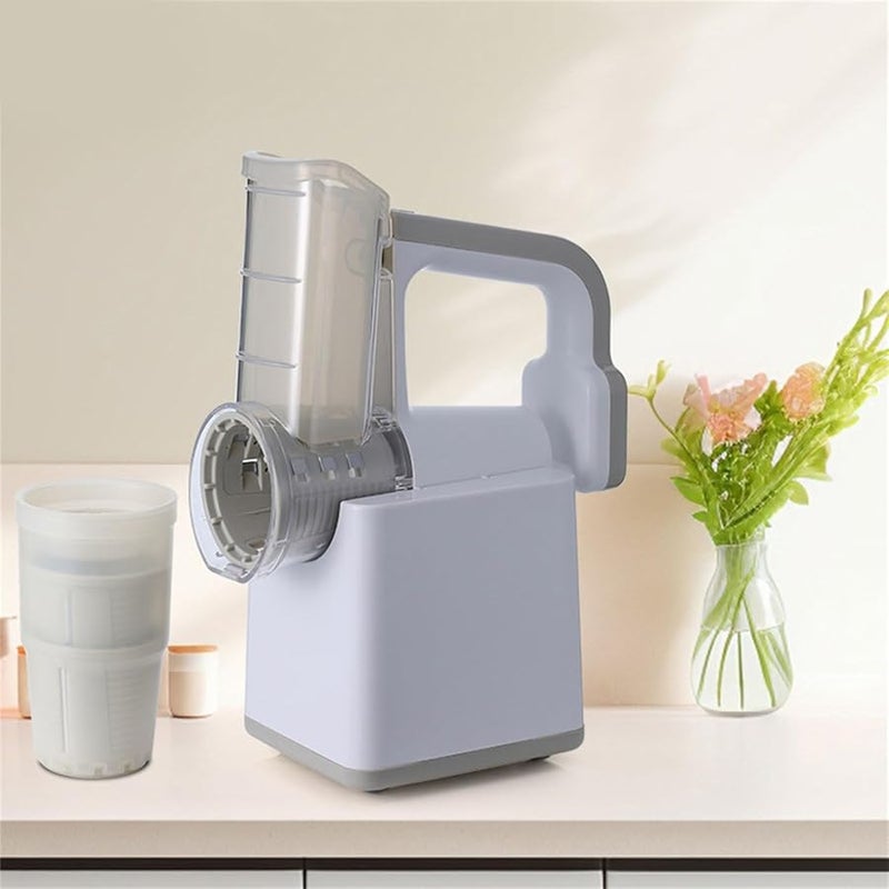 Black Electric Handheld Salad Maker Portable Vegetable Fruit Slicer Shredder Food Processor - Image 5