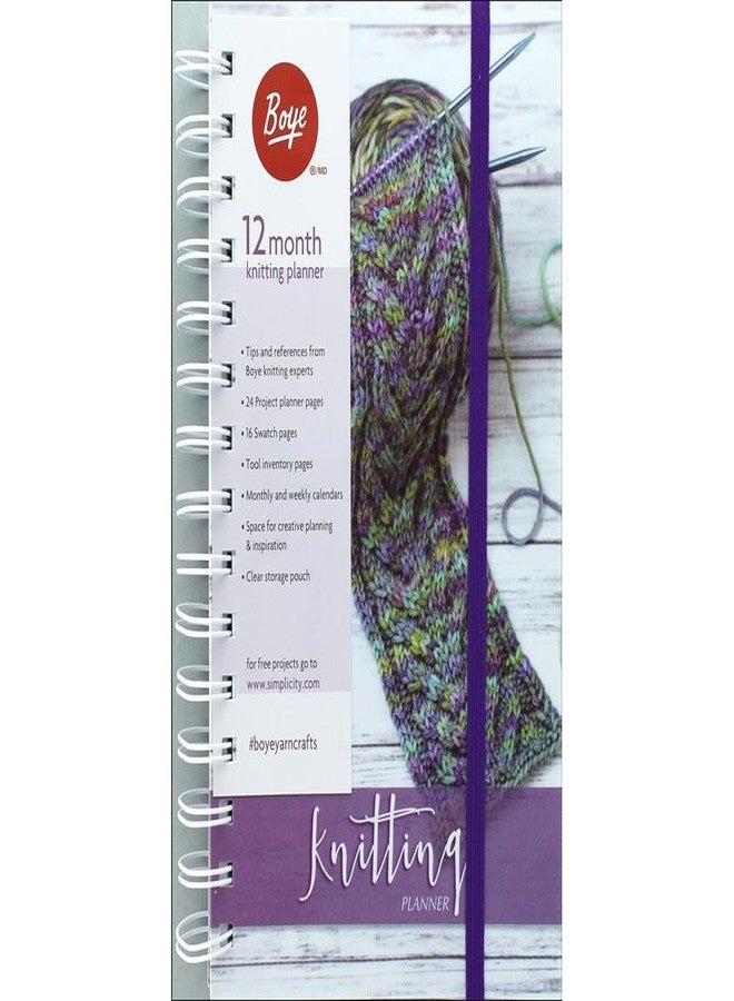 Boye BOY3616440000W 12 Month Planner Knitting - Image 1