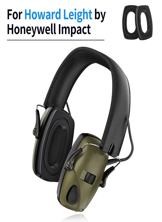 XBERSTAR Gel Ear Pads Cushions for Howard Leight by Honeywell Earmuff, Impact Sport, Pro, Sync, Leightning and Professional Model Replacement Gel Cups, Ear Pads - Image 2