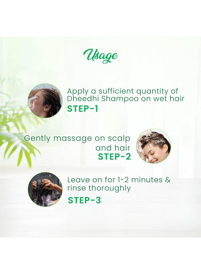 Dhathri Dheedhi Volume & Thickness Herbal Shampoo to Enhance Hair Volume & Thickness | Thickness Shampoo for Hair Thickness & Volume | Ayurvedic Shampoo Made with Natural Ingredients (400 ml) - Image 4