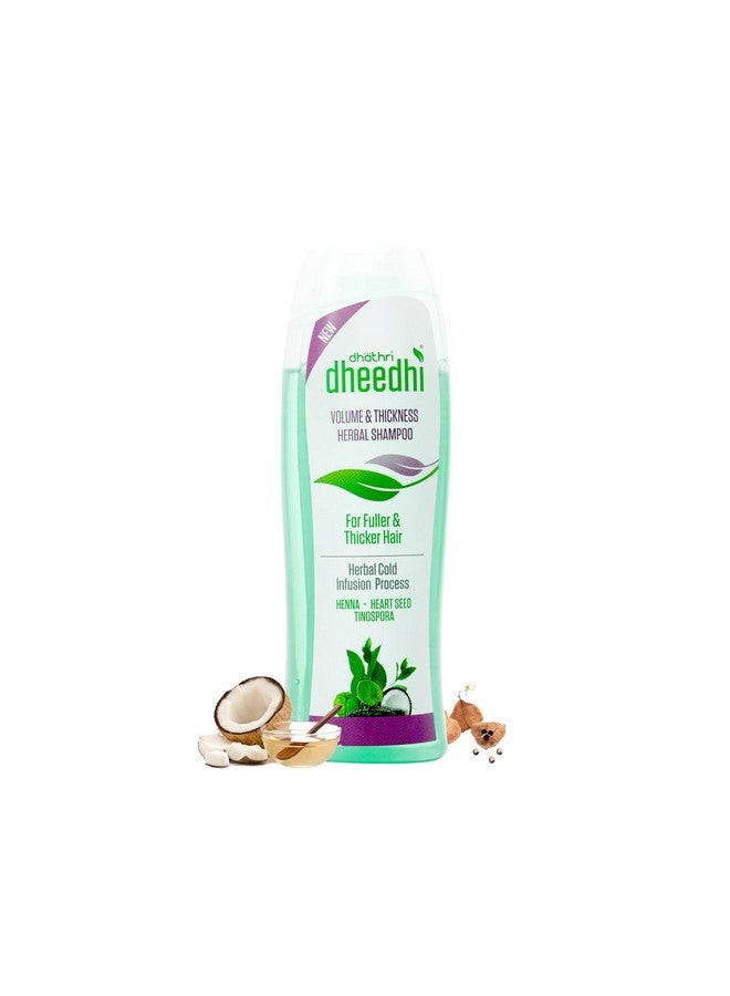 Dhathri Dheedhi Volume & Thickness Herbal Shampoo to Enhance Hair Volume & Thickness | Thickness Shampoo for Hair Thickness & Volume | Ayurvedic Shampoo Made with Natural Ingredients (400 ml) - Image 1
