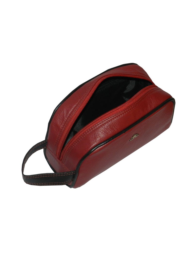 LAVERI LEATHER Laveri Genuine Leather Designer Hand Pouch For Travel  - Image 3