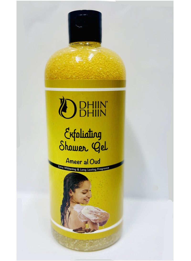 DHIIN DHIIN Exfoliating Shower Gel 750ml  - Image 1