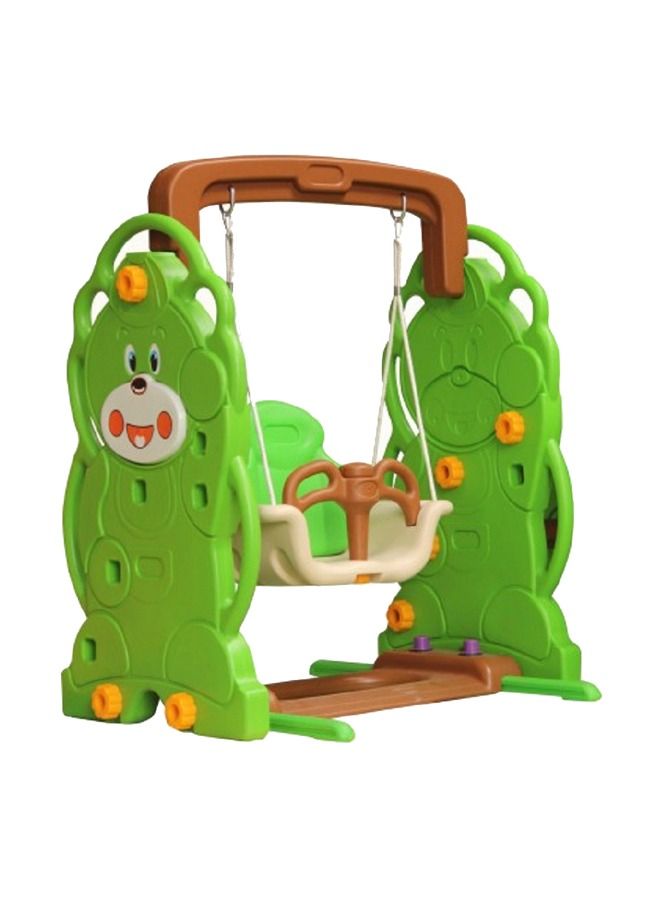 XIANGYU Swing Set Playground Garden Playhouse Small Plastic Outdoor For Kids Toddlers Colorful - Image 1