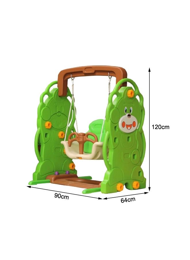 XIANGYU Swing Set Playground Garden Playhouse Small Plastic Outdoor For Kids Toddlers Colorful - Image 2