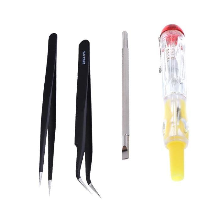 CRAFTS HAVELI CRAFTS HAVELI Combo of Digital Meter DT266 3Pc Spudger Set 6pc Mobile Opener Anti Static Tweezer Tester  - Image 3