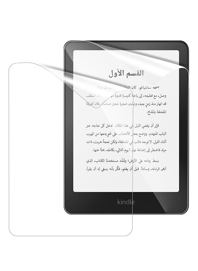 Tersely [2 Pack] Anti-Glare (Matte) Screen Protector for 7" Kindle Paperwhite 12th Gen 2024 or Kindle Paperwhite Signature Edition 7 inch 2024 Released, Premium PET Protective Film, Full-Coverage - Image 1