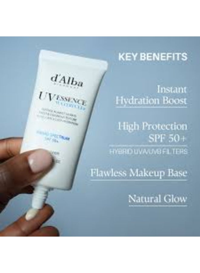 دي'ألبا كريم دالبا ووترفول إيسنس الواقي من الشمس SPF50+ PA++++ لجميع أنواع البشرة، 50 مل - Image 2