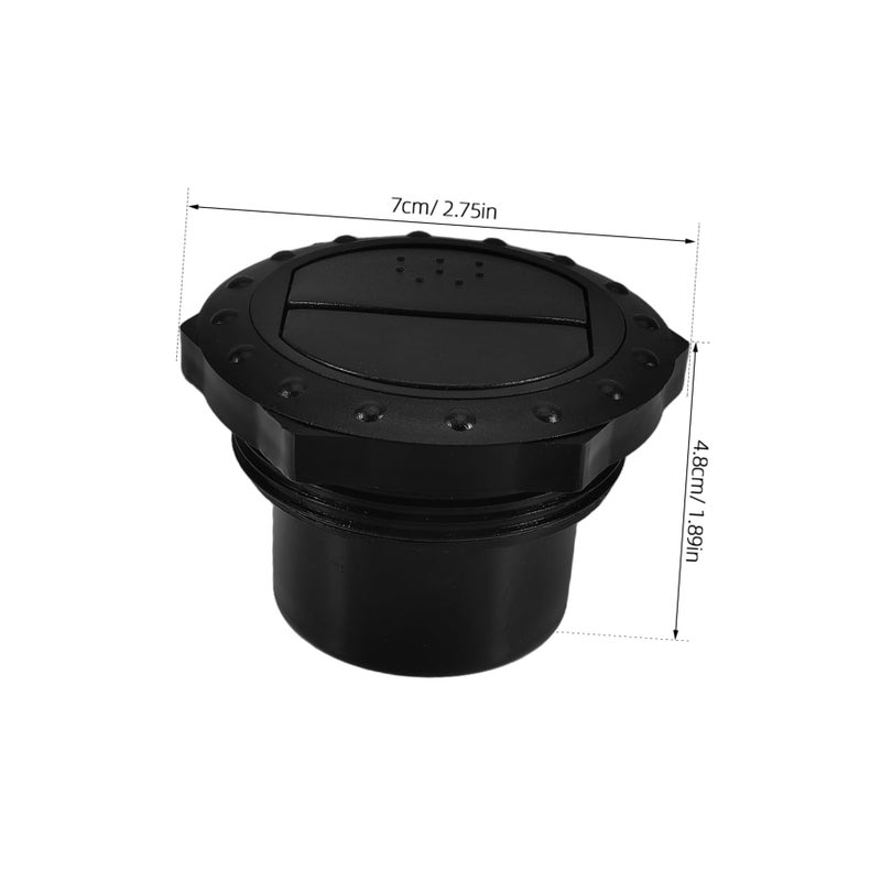 Adjustable Black Rv Roof Vent For Enhanced Airflow Control Omnidirectional Design - Image 3