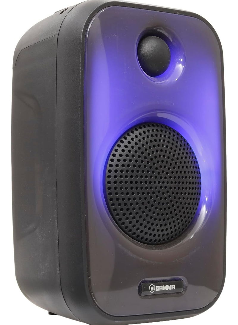 GT-711 Wireless Speaker, RGB Lighting, Portable Speaker Made of High Quality Plastic, for Multimedia, Colorful Lighting and Stylish Appearance, Effective, 5.0V - Black, GT-711 - Image 3
